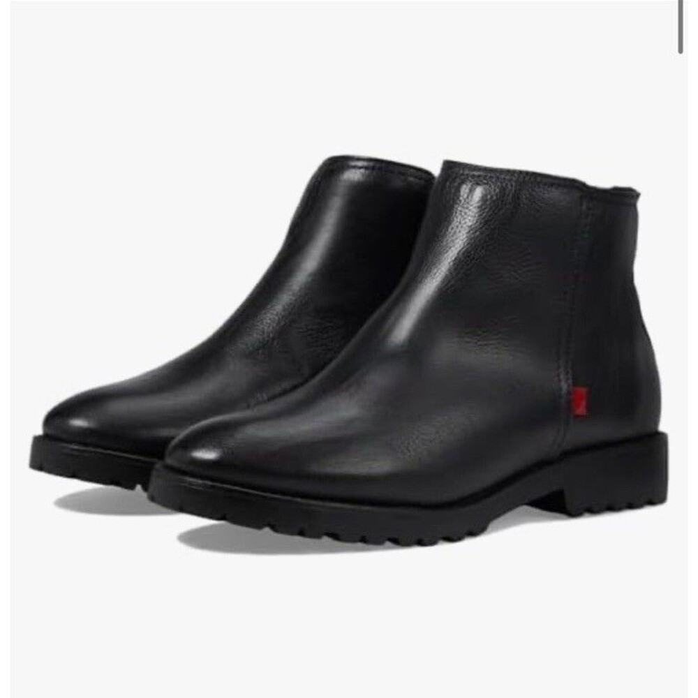 Marc Joseph New York Brookline Ave Black Leather Ankle Boots Women’s 9.5